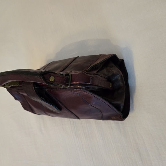 Leather Bag - Burgundy - Picture 4 of 4